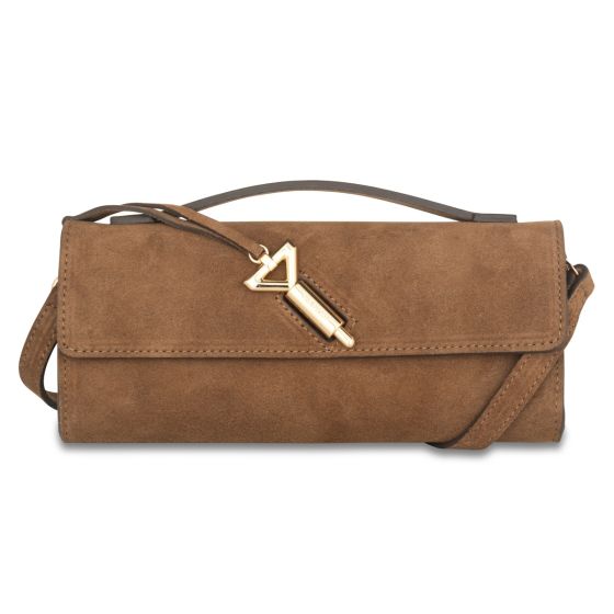Suede Mini Anya Clutch 